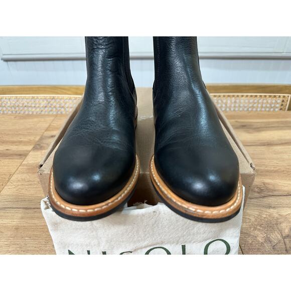 Nisolo Carmen Chelsea Boot Black Leather Size 6.5/7 NIB Versatile Elegant Rugged - Picture 7 of 15